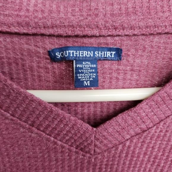 The Southern Shirt Company Textured Plum Sweatshirt - Picture 2 of 4